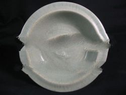 CSD322 Song Dynasty Loongquan Celadon Twin Fish Plate