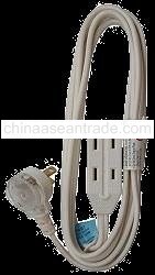 3 Outlet Cord with Lighted Hug Plug