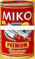 Miko Premium Sardines in Tomato Sauce with chili