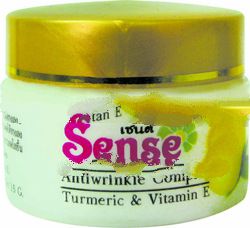Anti-Wrinkle Complex Cream (Turmeric & Vitamin E) 15 g & Face Cream & Face Lotion