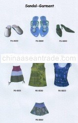 Garment-Sandal
