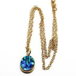 Brass necklace bjns.045