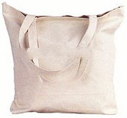 6 oz. Natural Canvas Tote Bag