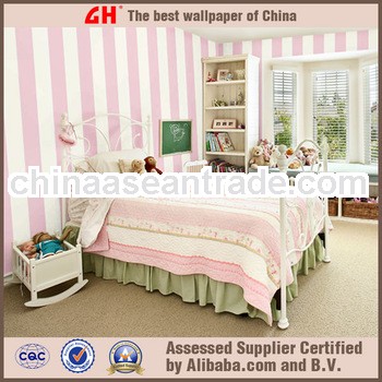 natural material children bedroom decoration wallpaper