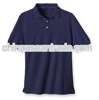 navy blue new design custom polo shirt for men