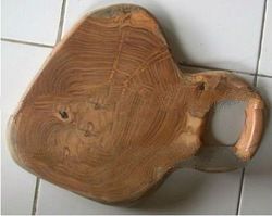 Teak Root Natural Wood Chopping Board