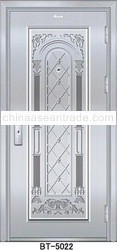 stainless steel door