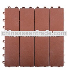 Wooden Design Floor Mat - 0161 Brown