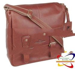 Tommy Bahama Journey Leather Messenger Bag