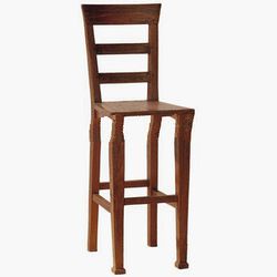 rustic barstool
