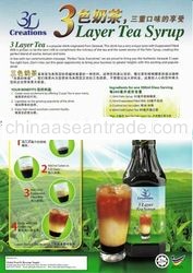 3 Layer Tea Palm Syrup