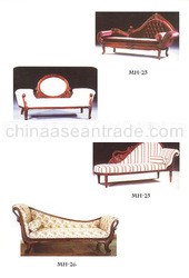 Sofa Mahogany Wood Furniture