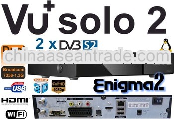 new arrival vu solo 2 linux vu solo hd with black hole 1.78 support cccam youtube