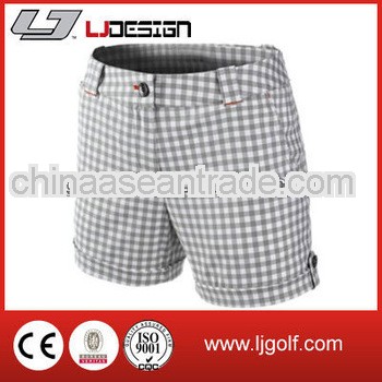 new design dry fit fashion stripe golf shorts