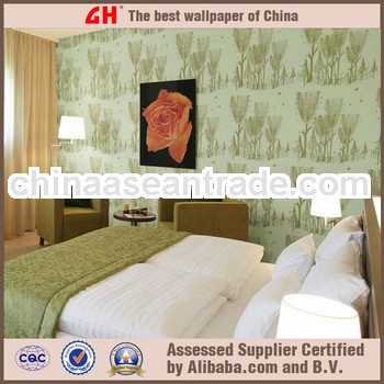 new design green color kids wallpaper wallcovering