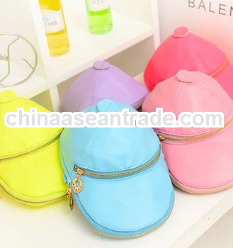 new design hat shap bag pu shoulder bag