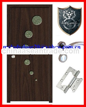 new design interior mdf pvc door use for inside