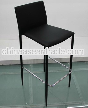 new design metal and leather bar stool DC9004-2