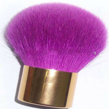 new design purple kabuku face cleaning brush