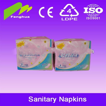 new design sanitary napkins with charcoal