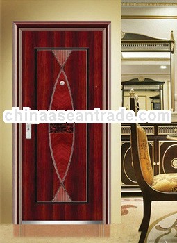 new design steel door steel security door(WNT-ST510)