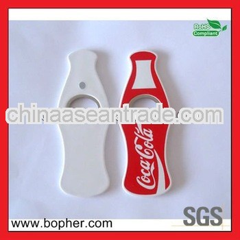 new designed plastic blank bottle opener