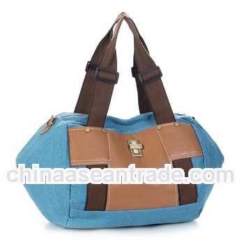 new fashion canvas cute handbags ladies