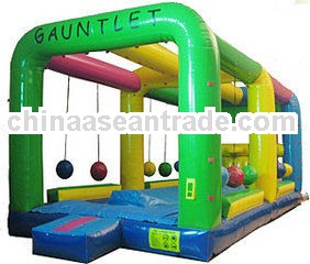 new inflatable Gauntlet bouncer slide