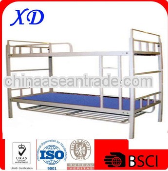 new morden school white metal bunk bed