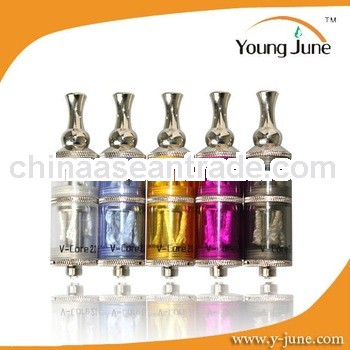 new products for 2013 YoungJune Compare colorful vivi nova tank v-core 2.0 clearomizer for ego serie
