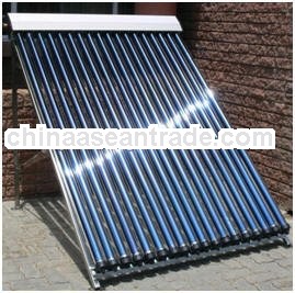 new unpressurized all-glass solar vacuum tube
