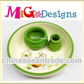 new wholesale handpainted useful ceramic plate set
