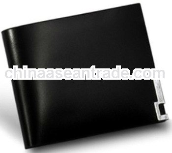 newest man's thin and short leather purse