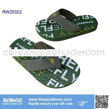newly boy's PU summer slipper of factory