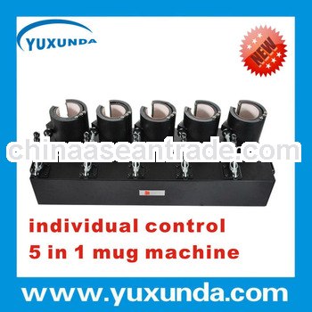 newly designed degree celsius and fahrenheit exchange mug sublimation machine