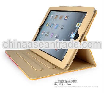 newly fancy double color case for ipad/ for ipad case