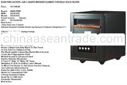 A4136RTL Portable Infrared Heater Eden Pure Gen 3