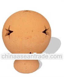 Terracotta christmas ball