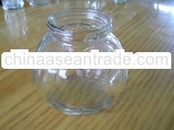 pumpkin glass jar