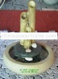 Fountain With Bamboo