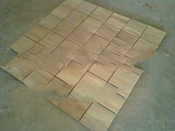 teak garden tile