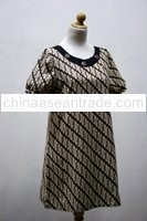 Ladies' Blouse, Indonesia Batik Printing