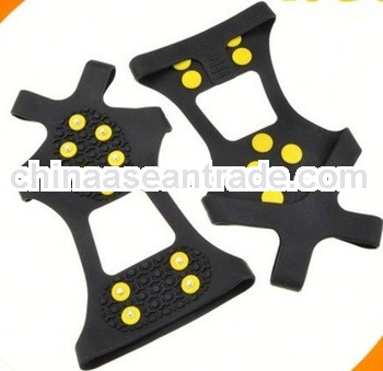 non-slip tpu/rubber snow chain claws shoes