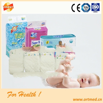 non woven thin popular pulpbaby diaper