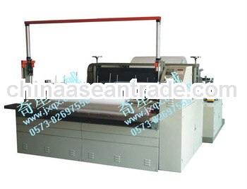 nonwoven printing, embossing, perforating and re-rolling machine