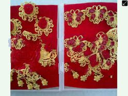 Red Brooches