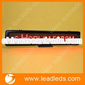 notice sign led lights for cars exterior show message