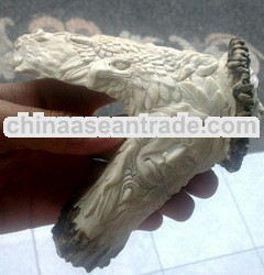 paddle stick from deer horn