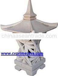BALI STONE GARDEN LAMP BSG19