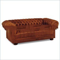 653 Series Tufted Chesterfield Leather Sleeper Sofa